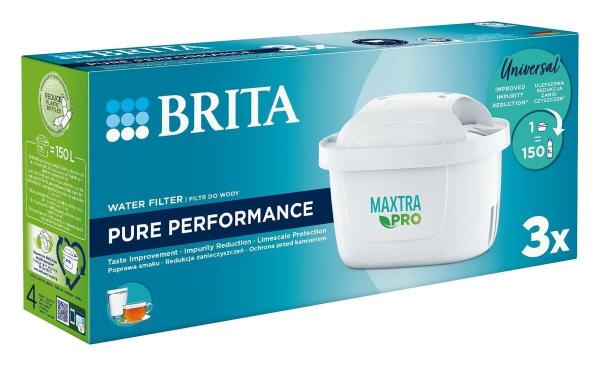 Brita Maxtra Pro Pure Performance vodní filtr, 3 kusy