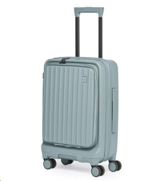 Acer Barcelona luggage 20",  světle modrý,  pevný cestovní kufr,  materiál: 100% recyklovaný PET,  TSA kombinační zámek,  pře2