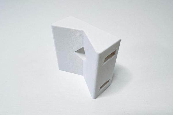 TP-LINK adaptér držáků kamer D-TC3XX-C, D-TC5XX-C, D-TC5XX-CL pro uchycení na sloup (60-130mm),  bílý s krytkou kabelů(1ks)6