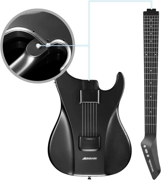 Aeroband Guitar - Smart Elektrická Kytara pouzdro, černá1