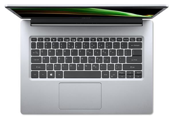 Acer Aspire 1/ A114-33-C7CX/ N4500/ 14"/ FHD/ 4GB/ 128GB/ Intel int/ W11S/ Silver/ 2R3