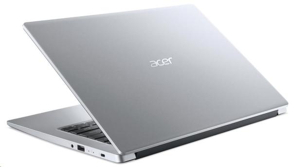 Acer Aspire 1/ A114-33-C7CX/ N4500/ 14"/ FHD/ 4GB/ 128GB/ Intel int/ W11S/ Silver/ 2R4