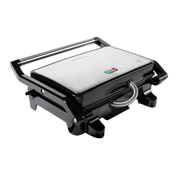 Rohnson panini gril,  800 W,  odkapávací miska,  zámek rukojeti3