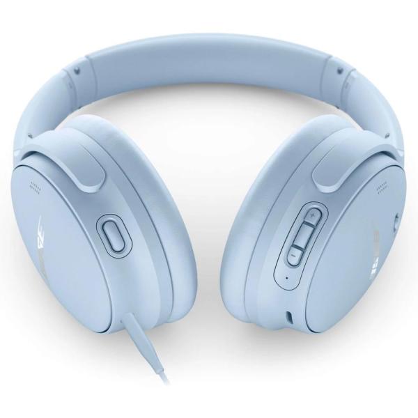 Bose QuietComfort sluchátka, bezdrátová, přes hlavu, USB-C, ANC, světle modrá2