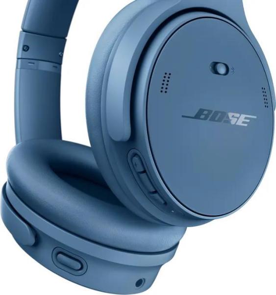 Bose QuietComfort sluchátka,  bezdrátová,  přes hlavu,  USB-C,   ANC,  modrý soumrak3