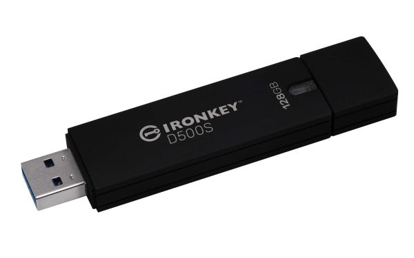 Kingston Flash Disk IronKey 128GB D300S,  USB 3.2 Gen 1