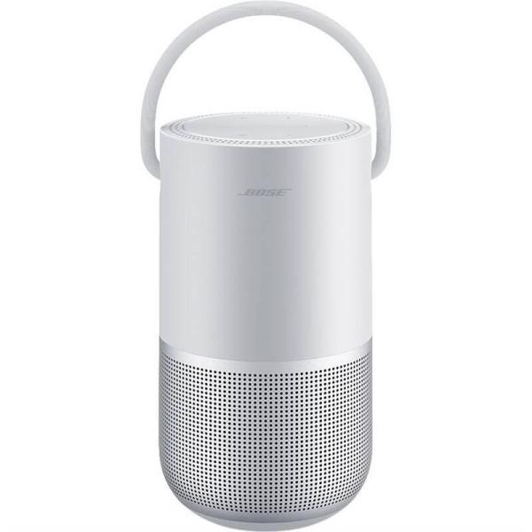 Bose Home speaker Portable přenosný reproduktor,  Bluetooth,  Wi-Fi,  IPX4,  stříbrný