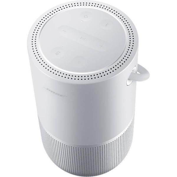 Bose Home speaker Portable přenosný reproduktor,  Bluetooth,  Wi-Fi,  IPX4,  stříbrný3