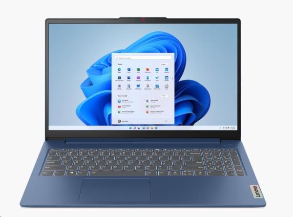LENOVO NTB IdeaPad Slim 3 15ABR8 - AMD Ryzen 7 5825U,15.6" FHD IPS,16GB,512SSD,HDMI,Int. AMD Radeon,W11H,2Y CC3