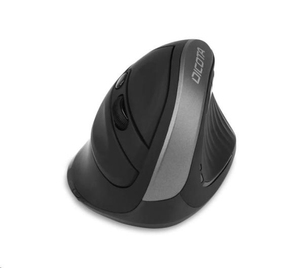 DICOTA Wireless Ergonomic Mouse RELAX,  Black2
