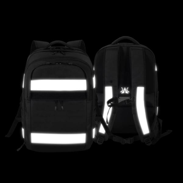 DICOTA Backpack REFLECTIVE 32-38 litre, Black11