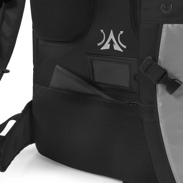 DICOTA Backpack REFLECTIVE 32-38 litre, Black8