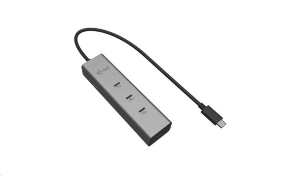 i-tec USB-C Charging Metal HUB 5port s USB-C video 8K, Power Delivery 85W