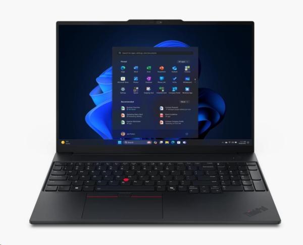 LENOVO NTB ThinkPad E16 G3 - Ryzen 5 230, 16" WUXGA IPS, 16GB, 512SSD, HDMI, Radeon™ 760M, W11H, 3Y Onsite