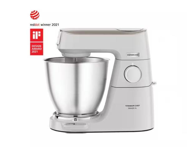 Kenwood Titanium Chef Baker XL kuchyňský robot, zabudovaná váha, časovač, bílá