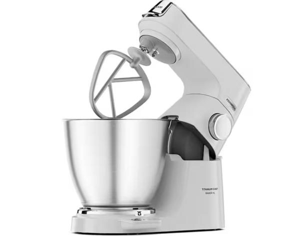 Kenwood Titanium Chef Baker XL kuchyňský robot,  zabudovaná váha,  časovač,  bílá2