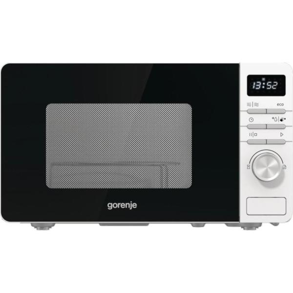 Gorenje mikrovlnná trouba,  AquaClean,  gril,  zpožděné spuštění trouby,  bílá