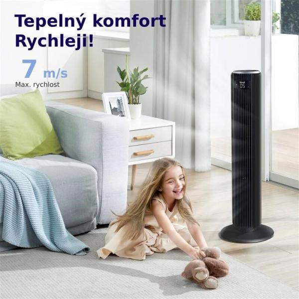 Levoit F361 Vortex Tower Fan - Automatický ventilátor4