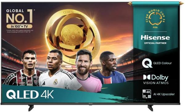 Hisense 55 TV,  4K Ultra HD,  HDR,  Dolby Vision,  Miracast,  herní režim,  Apple Airplay 2