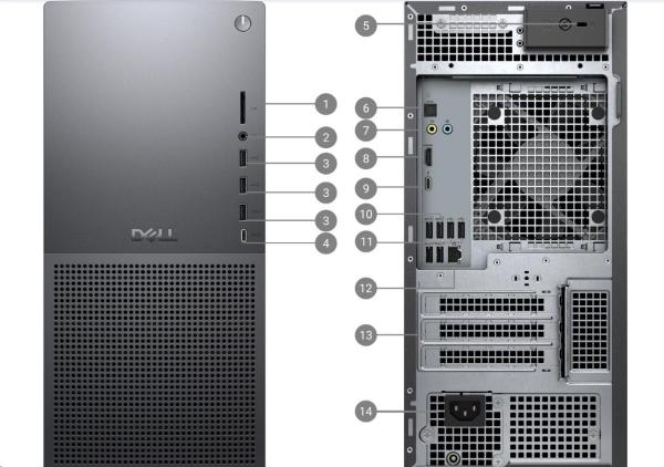 DELL PC Tower Plus EBT2250/ 1000W/ U9-285K/ 32GB/ 2TB SSD/ Nvidia RTX 5080/ WLAN/ Kb&Mse/ W11 Pro/ 3Y PS NBD3