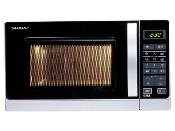 Sharp mikrovlnná trouba,  800 W,  gril