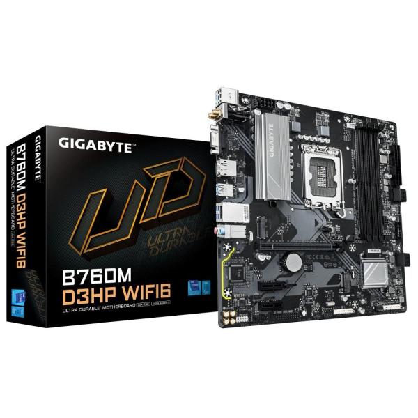 GIGABYTE B760M D3HP WIFI6/ LGA 1700/ mATX