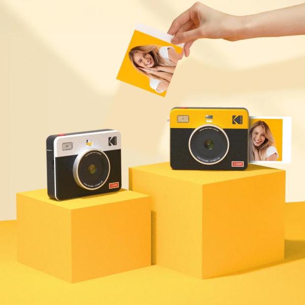 KODAK instantní fotoaparát Mini Shot 3 Retro C300R žlutá1