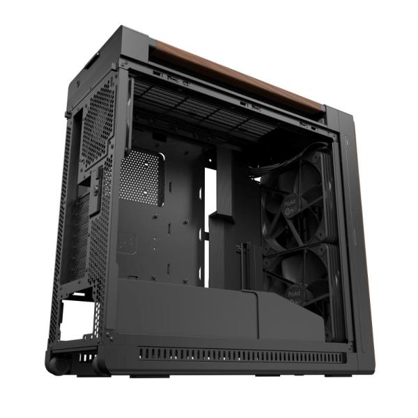 ASUS case PROART PA602 WALNUT WOOD MODERN METAL, Mid Tower, černá15
