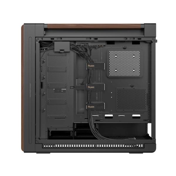 ASUS case PROART PA602 WALNUT WOOD MODERN METAL, Mid Tower, černá16