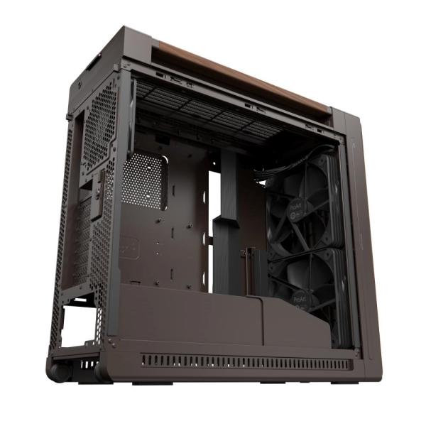 ASUS case PROART PA602 WALNUT WOOD RETRO TG, Mid Tower, průhledná bočnice, hnědá15