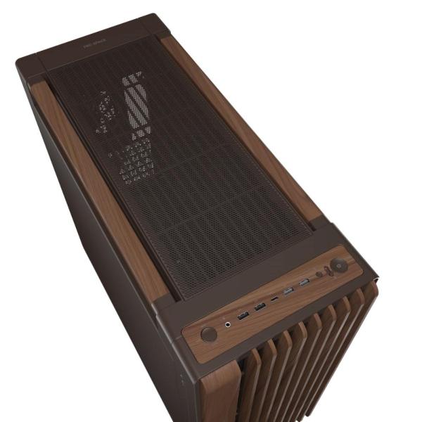 ASUS case PROART PA602 WALNUT WOOD RETRO METAL, Mid Tower, hnědá5