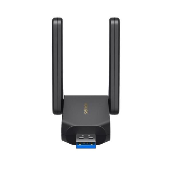 MERCUSYS MA86XH WiFi6 USB adapter (AXE5400, 2, 4GHz/ 5GHz/ 6GHz, USB3.0)0