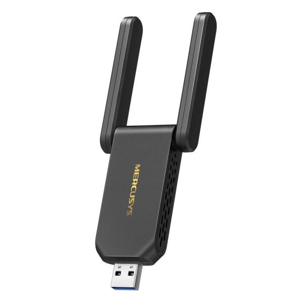MERCUSYS MA86XH WiFi6 USB adapter (AXE5400, 2, 4GHz/ 5GHz/ 6GHz, USB3.0)1