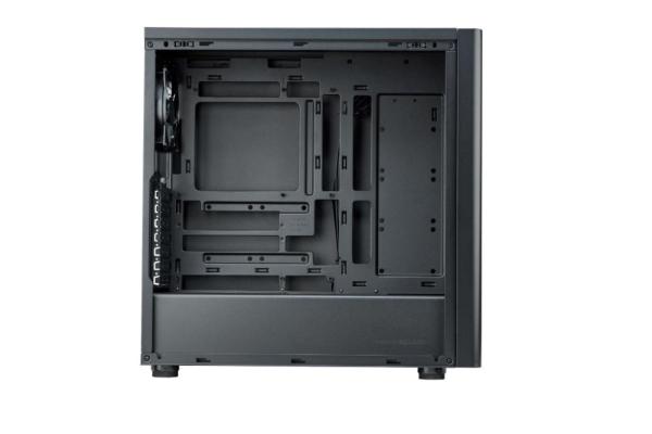 Cooler Master case Elite 502 Lite,  Průhledná bočnice,  ATX,  1x 120mm Fan,  černá4