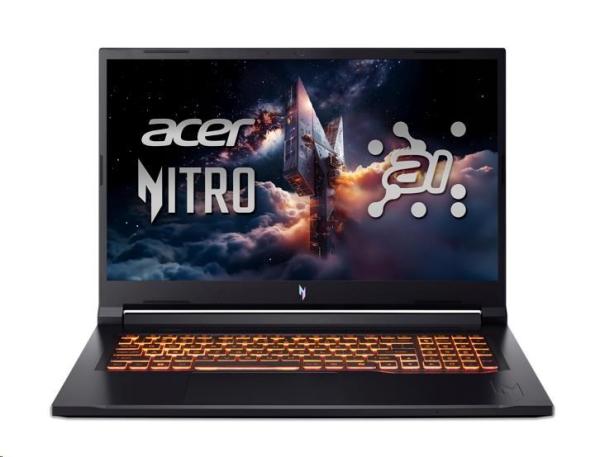 ACER NTB Nitro V 17 AI (ANV17-41-R776), R7 AI 260, 17.3"QHD, 32GB, 1TB SSD, RTX 5070, Linux, Black4