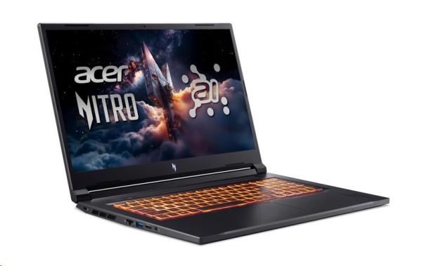 ACER NTB Nitro V 17 AI (ANV17-41-R776), R7 AI 260, 17.3"QHD, 32GB, 1TB SSD, RTX 5070, Linux, Black1