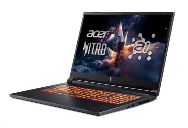 ACER NTB Nitro V 17 AI (ANV17-41-R776), R7 AI 260, 17.3"QHD, 32GB, 1TB SSD, RTX 5070, Linux, Black3