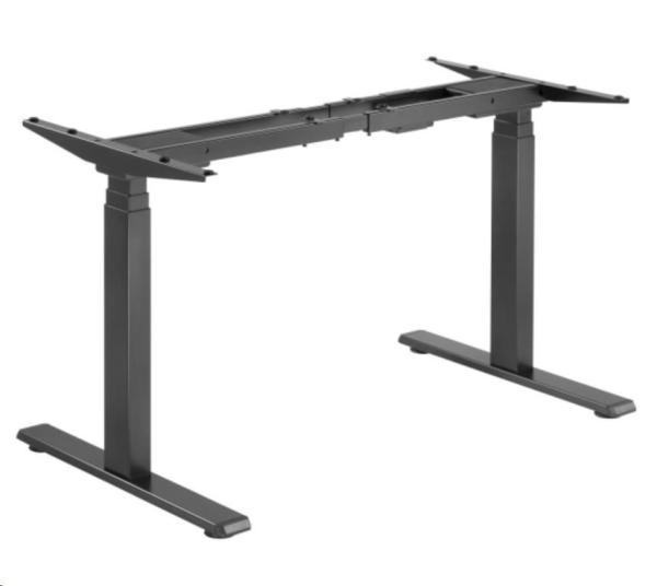 Výškovo nastaviteľný stôl Brateck M08-23DE 2 motory rozsah 620-1280 mm nosnosť 100 kg