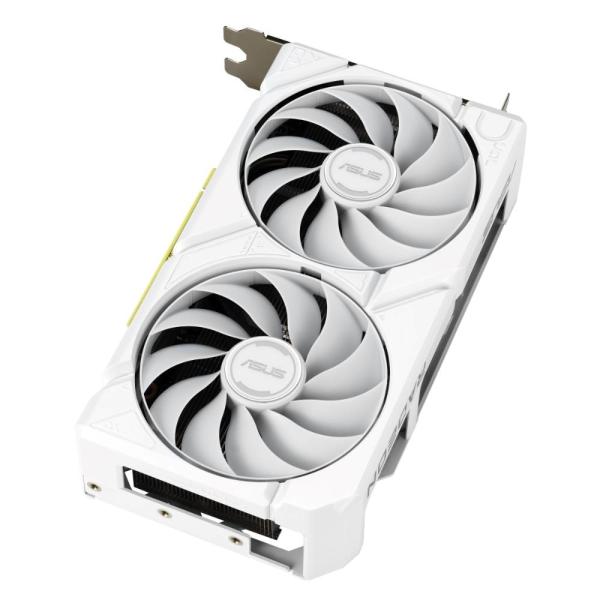 ASUS VGA AMD Radeon RX 9060 XT DUAL 16GB WHITE,  RX 9060 XT,  16GB GDDR6,  2xDP,  1xHDMI4