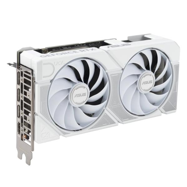 ASUS VGA NVIDIA GeForce RTX 5060 Ti DUAL 16G WHITE, 16GB GDDR7, 3xDP, 1xHDMI2