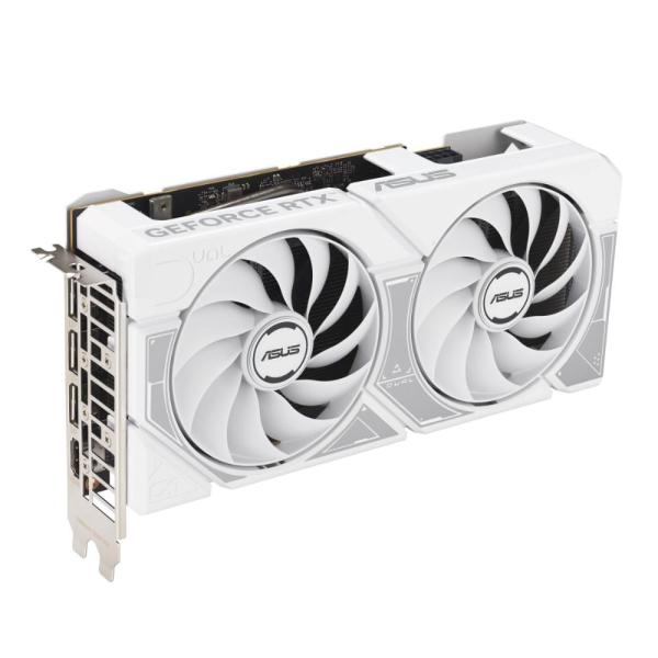 ASUS VGA NVIDIA GeForce RTX 5060 DUAL 8G WHITE, 8GB GDDR7, 3xDP, 1xHDMI2