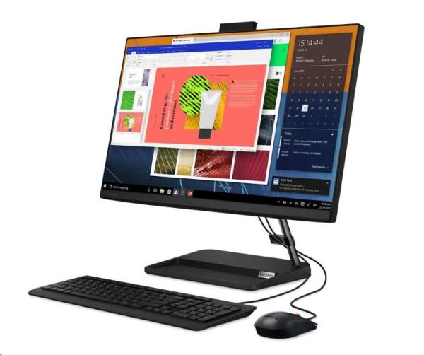 LENOVO PC IdeaCentre AIO 3 24ALC6 - AMD Ryzen 5 7430U, 23.8" FHD IPS, 16GB, 512SSD, HDMI, Int. AMD Radeon, W11H, 2Y CC