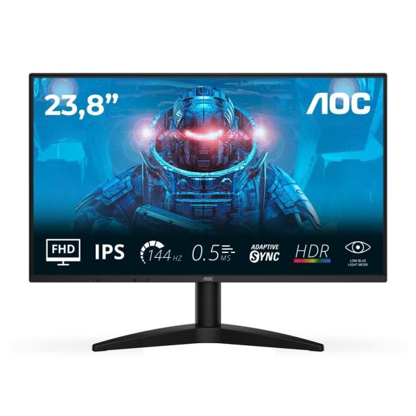 AOC/ 24B36X/ 23, 8"/ IPS/ FHD/ 144Hz/ 0, 5ms/ Čierna/ 3R