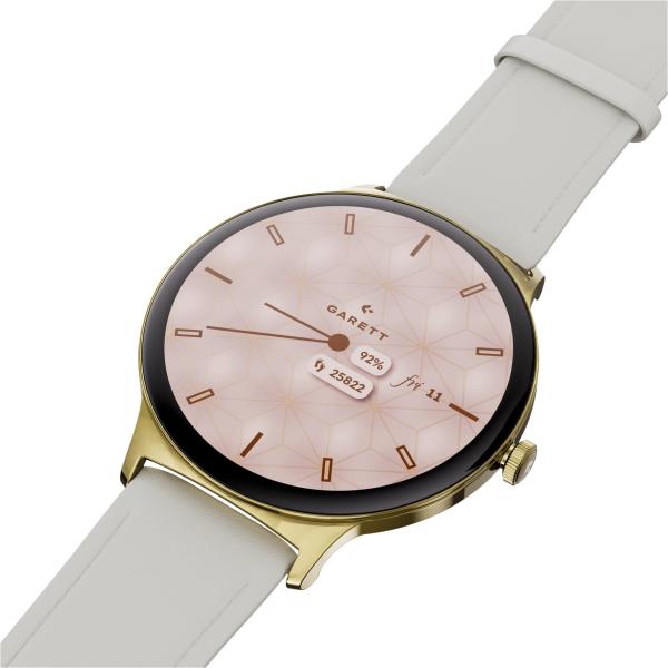 Garett Smartwatch Verona 2 zlatá SOLID steel7
