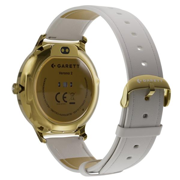 Garett Smartwatch Verona 2 zlatá SOLID steel10