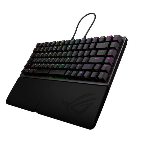 ASUS Klávesnice ROG Falcata, Mechanická, Bezdrátová, ARGB, černá3