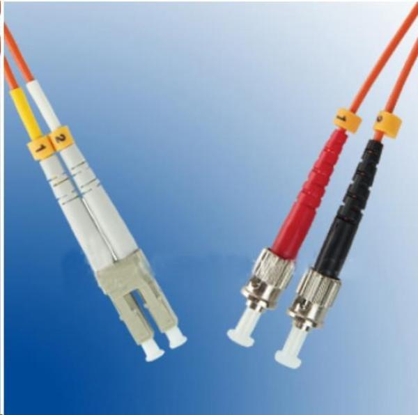 LEXI-Net Patch kabel 50/ 125,  LC-ST,  2m duplex