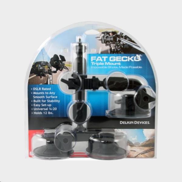 Delkin Fat Gecko Camera Mounts - FG Triple Suction2
