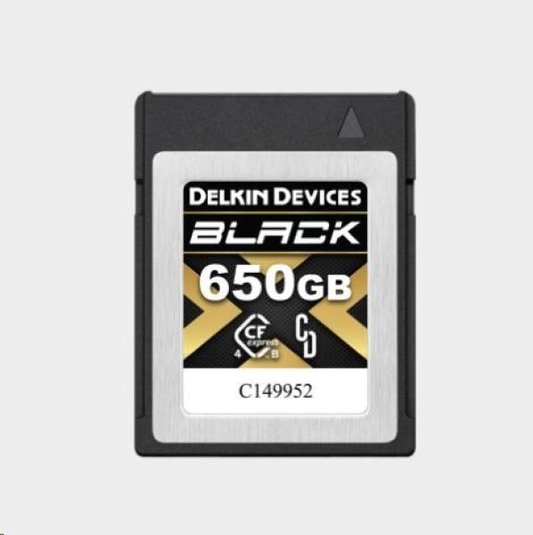 Delkin CFexpress 4.0 BLACK R3530 W3250 650GB