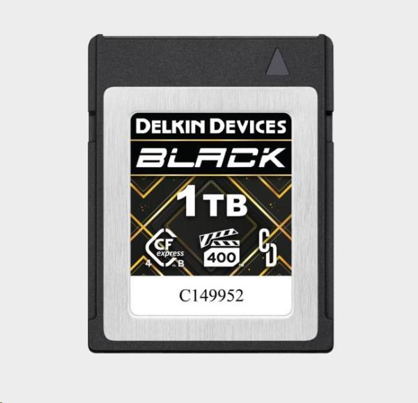 Delkin CFexpress 4.0 BLACK | Type B | R3630 W3130 (VPG400) 1TB